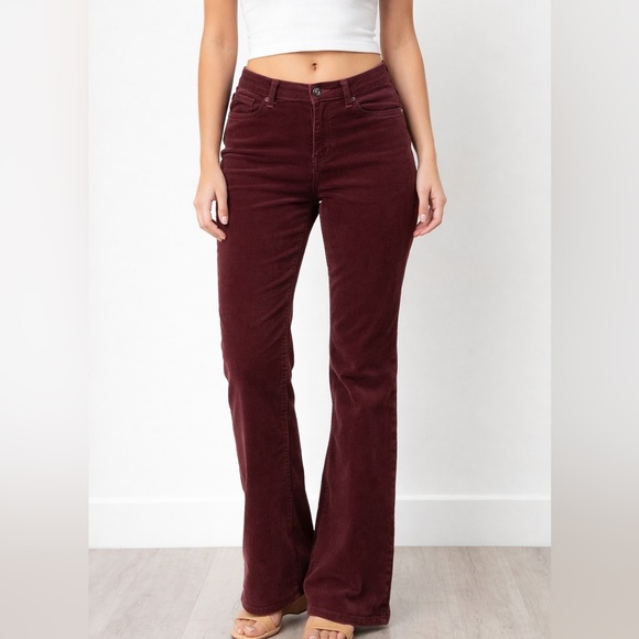 wild fable Pants - Wild Fable Brown Flare Corduroy Pants